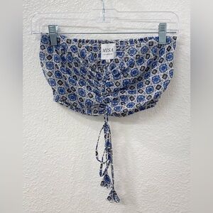 Misa tube top small floral print